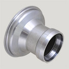 80mm, Two-piece, Bentley, Carbon Steel Centre - Undrilled